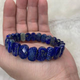 Lapis Lazuli Stone Bracelet Natural Gemstone Jewelry Bangle