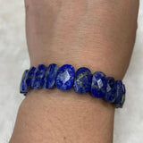 Lapis Lazuli Stone Bracelet Natural Gemstone Jewelry Bangle