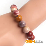 Natural Mookaite Jasper Stone Beads Bracelet for Women Gift