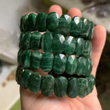 African Jade Stone Beads Bracelet for Women