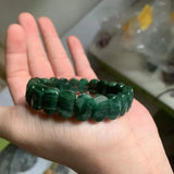 African Jades Stone Beads Bracelet Natural Gem Stone Bracelet