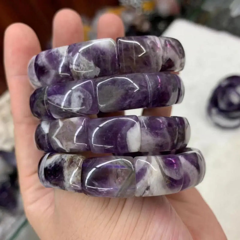 Natural Amethysts Gemstone Bracelet for Women