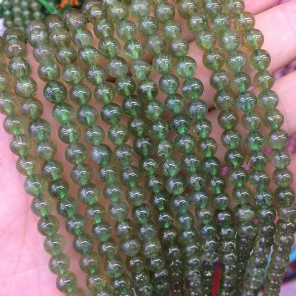Natural Apatite Stone Beads 15 Inches Strand