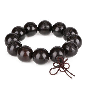 Sandalwood GuanYin Bracelets Rosary Prayer Beads