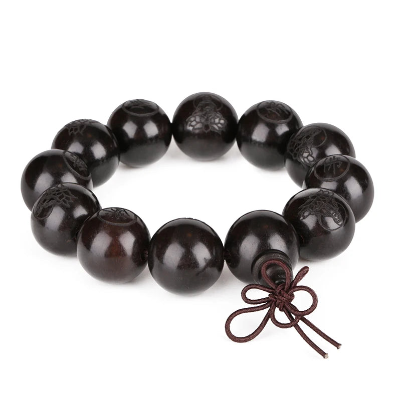 Sandalwood GuanYin Bracelets Rosary Prayer Beads