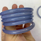Natural Chalcedony Stone Bangle Gemstone Jewelry for Women
