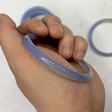 Natural Chalcedony Stone Bangle Gemstone Jewelry for Women