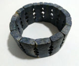 Natural Coral Gem Stone Bracelet 35mm Width - 1 Pack