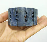 Natural Coral Gem Stone Bracelet 35mm Width - 1 Pack