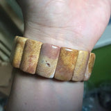 Chrysanthemum Stone Beads Bracelet Natural Gemstone DIY Jewelry