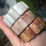Chrysanthemum Stone Beads Bracelet Natural Gemstone DIY Jewelry