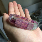 Fluorite Stone Beads Bracelet Natural Gemstone Bangle Fine Jewelry