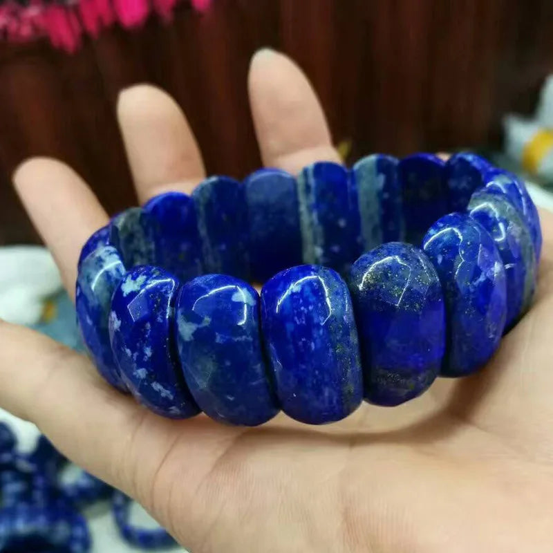 Lapis Lazuli Stone Beads Bracelet for DIY Jewelry
