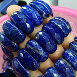 Lapis Lazuli Stone Beads Bracelet DIY for Woman
