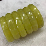 Lemon Jades Beads Bracelet Natural Gem Stone Jewelry Bangle for Women