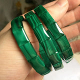 Natural Malachite Stone Beads Bracelet Fine Jewelry for Woman
