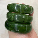 Natural Canadian Jade Stone Beads Bracelet DIY Jewelry for Women
