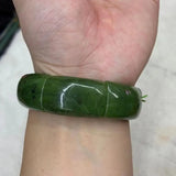 Natural Canadian Jade Stone Beads Bracelet DIY Jewelry for Women