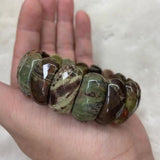 Rainforest Agates Bracelet Natural Stone Beads DIY Jewelry