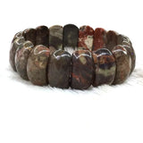 Rainforest Agates Bracelet Natural Stone Beads DIY Jewelry