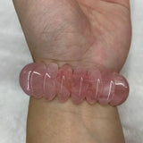 Rose Quartz Stone Beads Bracelet for Love