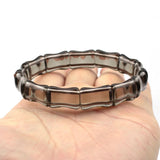 Natural Smoky Quartz Stone Beads Bracelet Gemstone DIY Jewelry