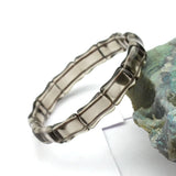 Natural Smoky Quartz Stone Beads Bracelet Gemstone DIY Jewelry