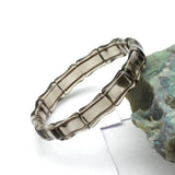 Natural Smoky Quartz Stone Beads Bracelet Gemstone DIY Jewelry