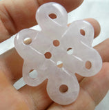 Natural Stone Chinese Knot Quartz Crystal Turquoises Agates Aventurine Pendant