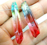 Natural Stone Irregular Shape Pendants for DIY Jewelry Making - 10pcs