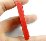Natural Stone Quartz Crystal Cinnabar Dragon Phoenix Pendant