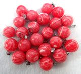 Natural Stone Round Ball Pendant for DIY Jewelry Making