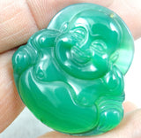 Natural Stone Chalcedony Pendant for DIY Jewelry Making