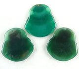 Natural Stone Chalcedony Pendant for DIY Jewelry Making