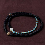 Natural Stone Bead Copper Bracelet for Yoga Meditation