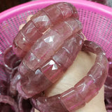 Natural Strawberry Quartz Stone Bracelet for Women