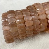 Natural Sunstone Beads Bracelet Gemstone Bangle for Women