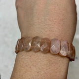 Natural Sunstone Beads Bracelet for Women