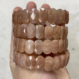Natural Sunstone Beads Bracelet for Women