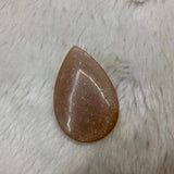 Natural Sunstone Pendant Gemstone Necklace Jewelry for Man