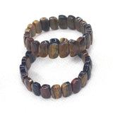 Natural Tiger Eye Beads Bracelet for DIY Jewelry