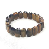 Natural Tiger Eye Beads Bracelet for DIY Jewelry