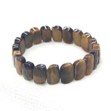 Natural Tiger Eye Beads Bracelet for DIY Jewelry
