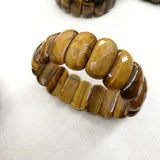 Tiger Eye Stone Beads Bracelet Natural Gemstone DIY Jewelry for Men Women