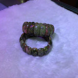 Natural Unakite Stone Beads Bracelet Gemstone Jewelry for Women