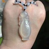 Natural Agate Necklace Pendant Fine Jewelry for Woman
