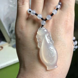 Natural Agate Necklace Pendant Fine Jewelry for Woman