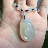 Natural Agate Necklace Pendant for Women