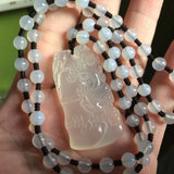 Natural Agate Necklace Pendant Gemstone Fine Jewelry for Women