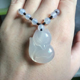Natural Agate Necklace Pendant Fine Jewelry for Women
